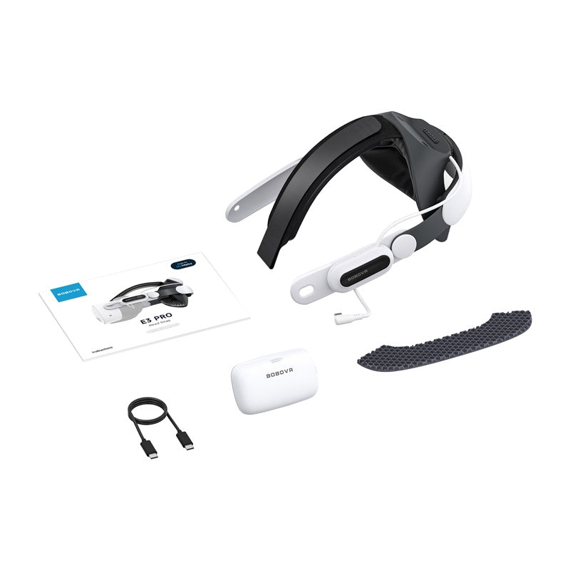 BOBOVR E3 PRO Battery Relief Strap for Meta Quest 3/3s - Product Image 2