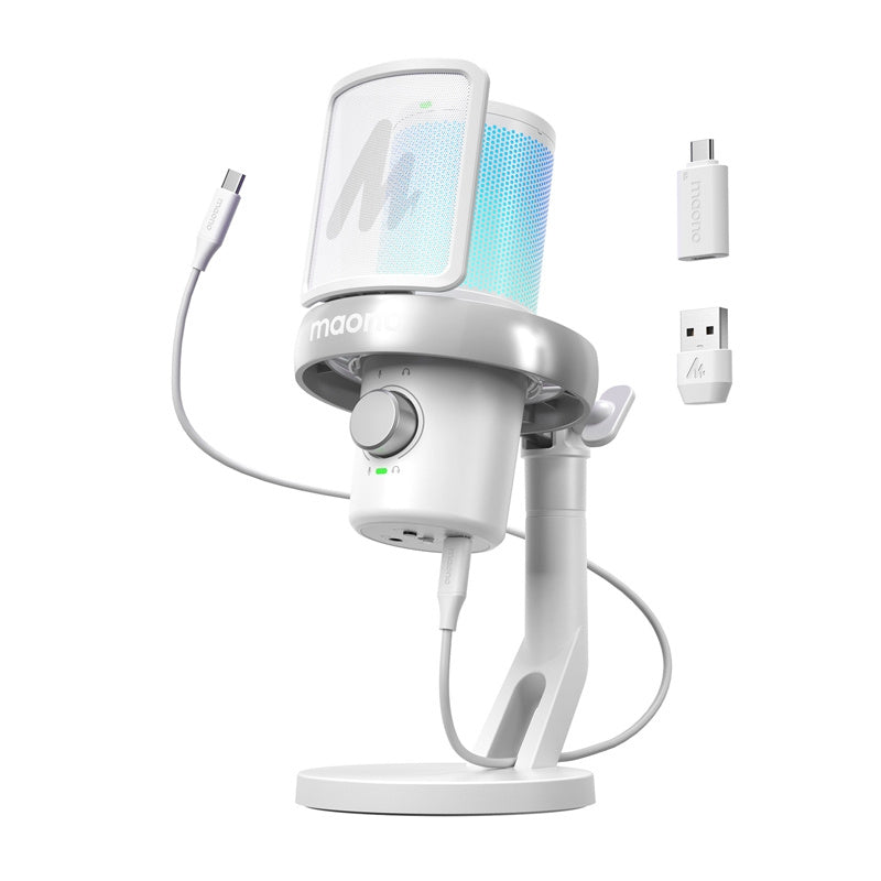 Maono DM40 Pro microphone (white) - Product Image 2