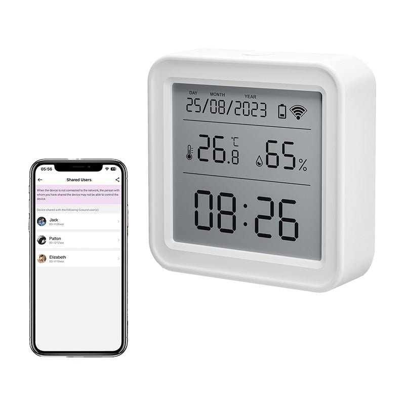 Zigbee Gosund ST17 LCD smart temperature and humidity sensor Tuya - Product Image 7