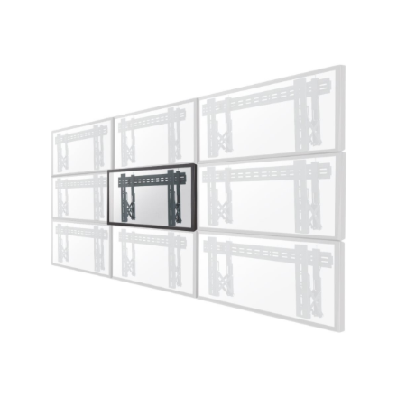 Neomounts Wall mount | LED-VW1000BLACK Videowall wall mount | 40-75 " | Maximum weight (capacity) 50 kg | Black