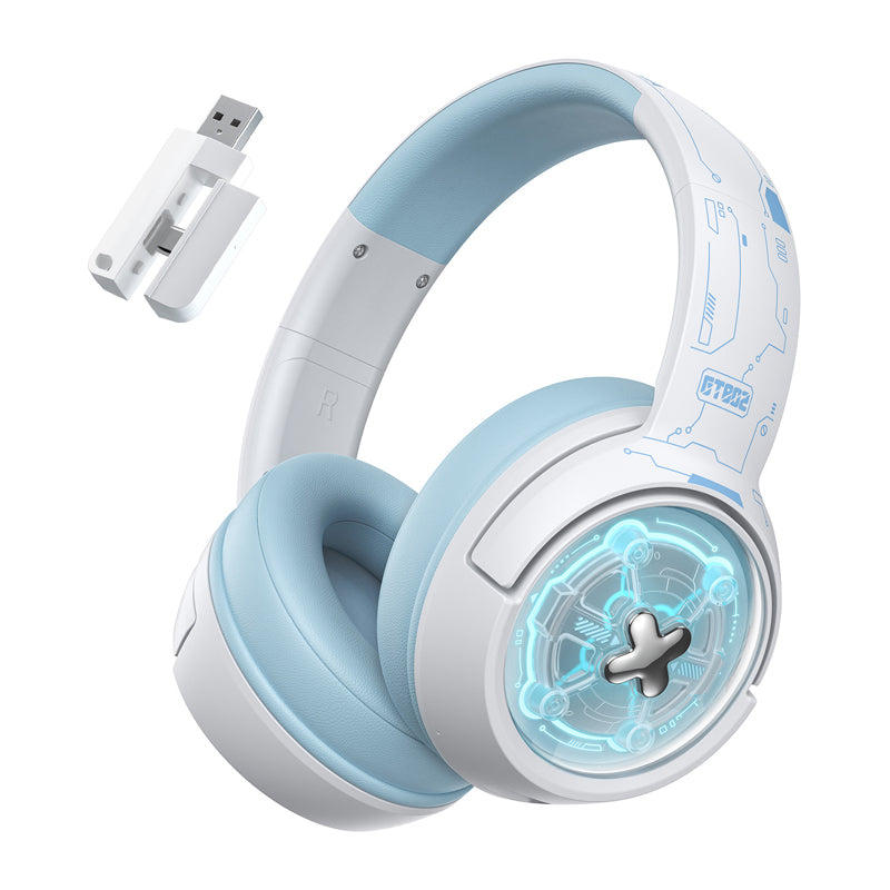 ONIKUMA GT802 gaming headphones (white) - Image 1