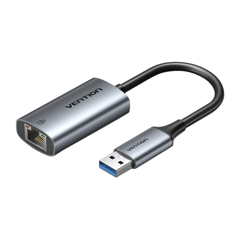 Adapter Vention USB-A + USB-C do Gigabit Ethernet 0.15m