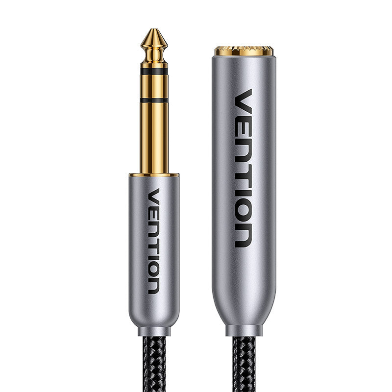Vention Audiokabel, Stecker auf Buchse, 6,35 mm, BCXHH, 2 m