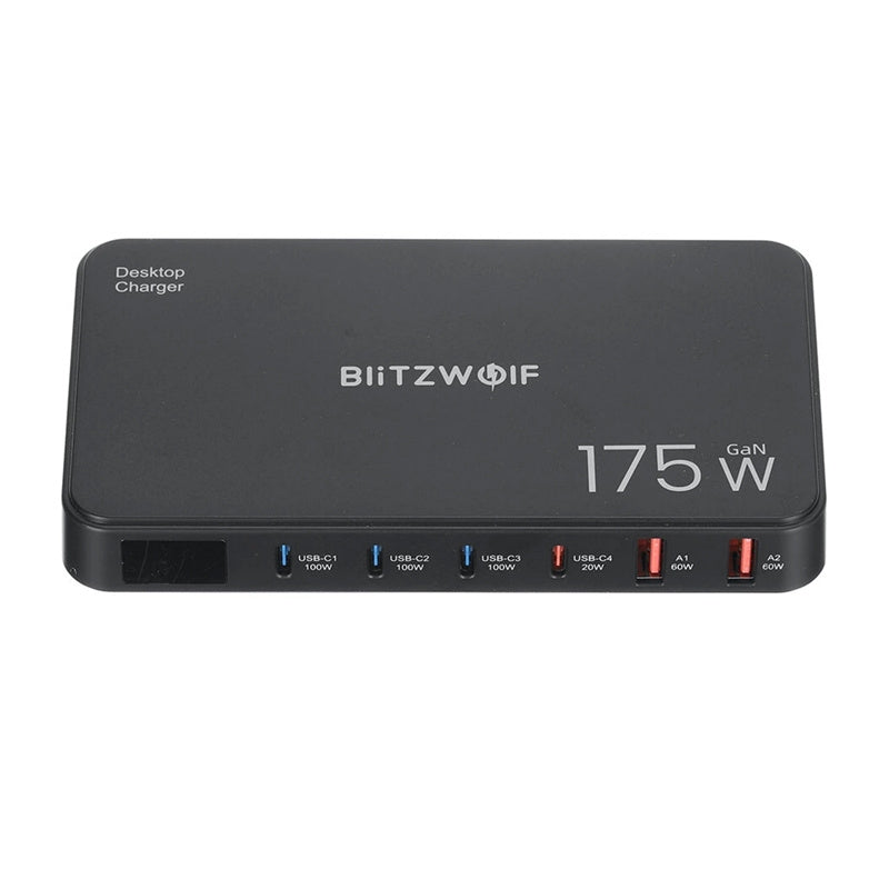 Blitzwolf BW-S30 6-in-1 Charging Station 4xUSB-C + 2xUSB 175W - Product Image 4