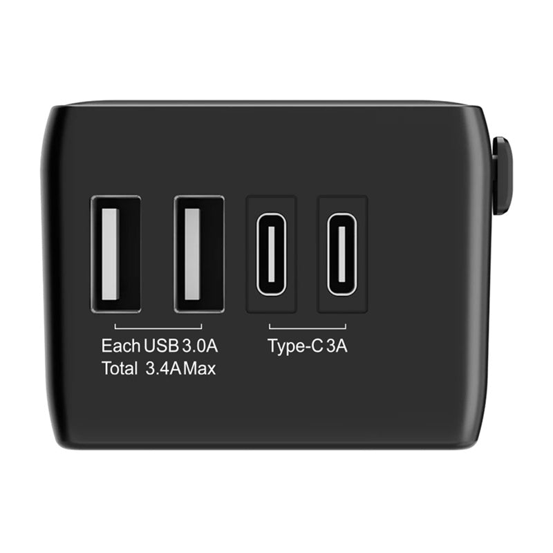 Blitzwolf BW-TA1 4-in-1 Travel Adapter 2xUSB + C + PD 20W - Product Image 3