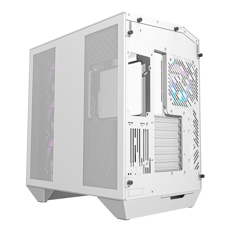 Darkflash DY470 computer case (white) + 4 fans + GPU bracket - Product Image 7