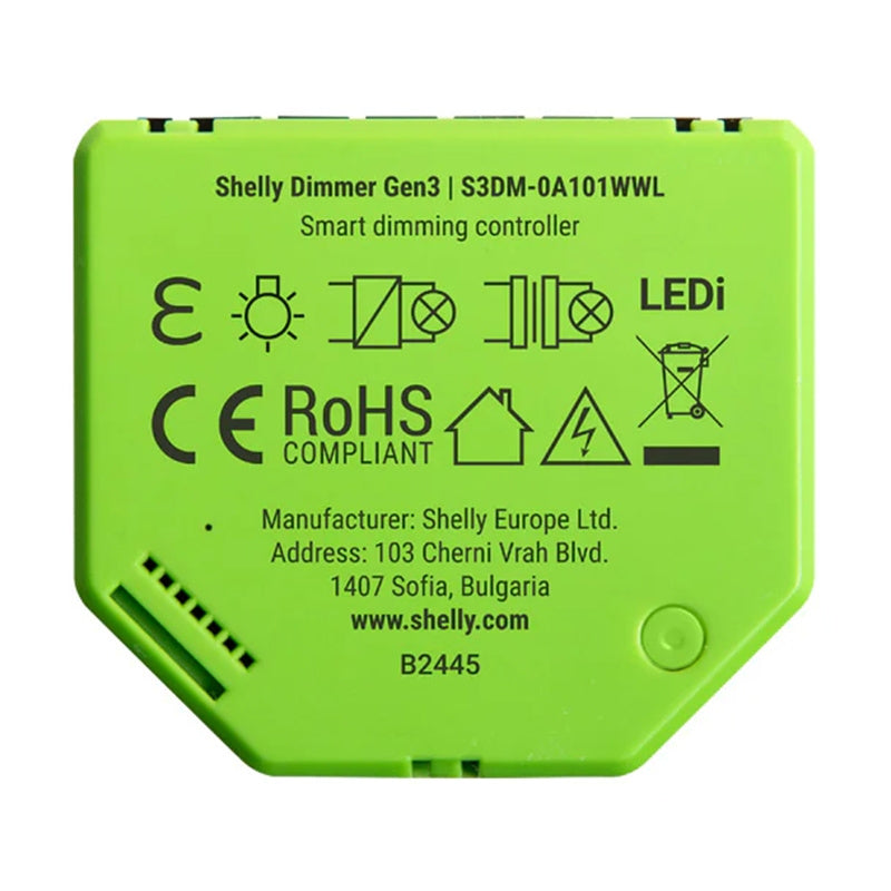 Shelly Dimmer Gen3 WiFi Light Controller - Product Image 3