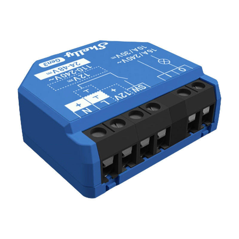 Shelly 1 Gen3 Set of 4 Controller WiFi/Bluetooth - Product Image 2