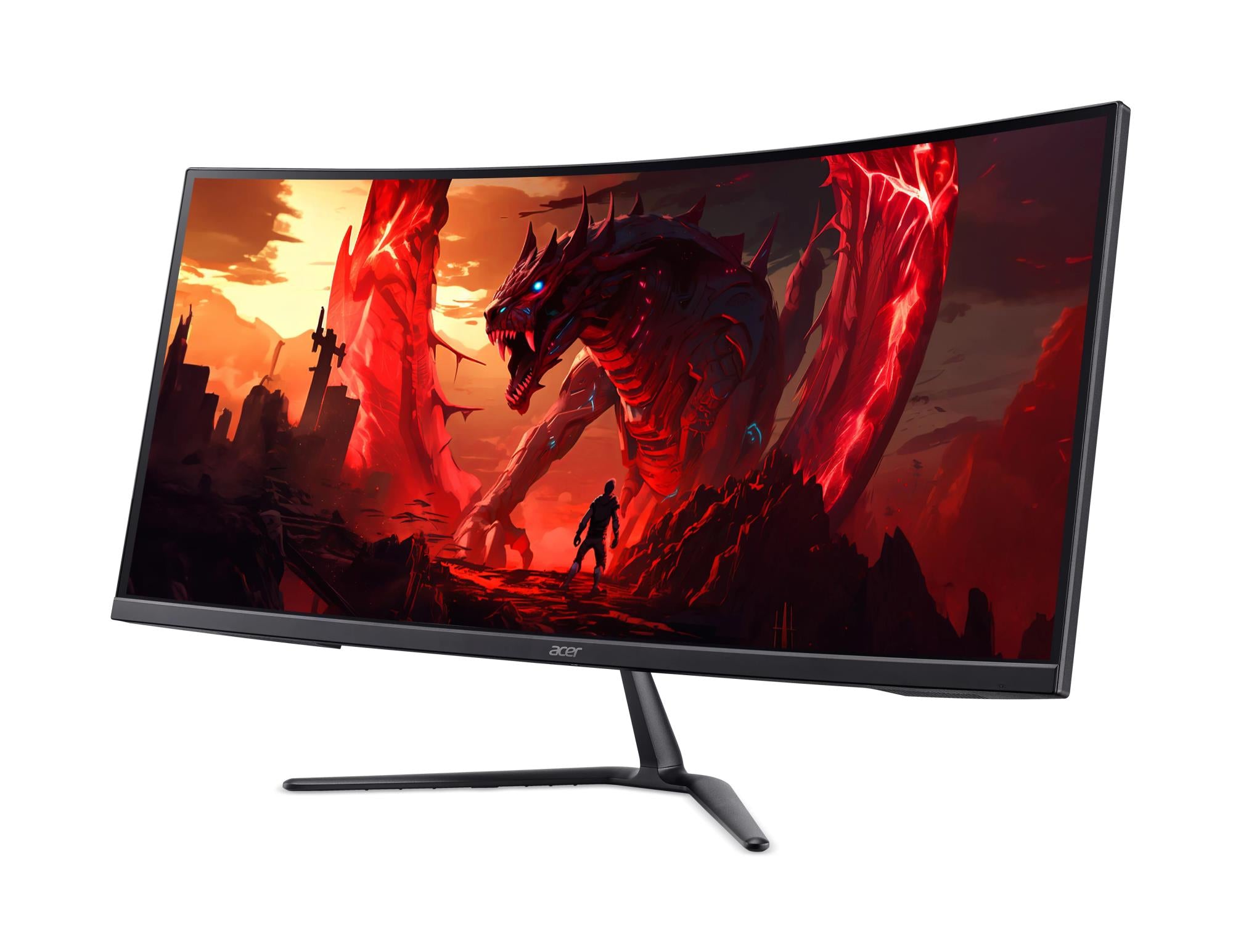 LCD Monitor ACER 34 " 3440 x 1440 pixels UltraWide Quad HD Native aspect ratio 21:9 LCD Curved UM.CE0EE.009