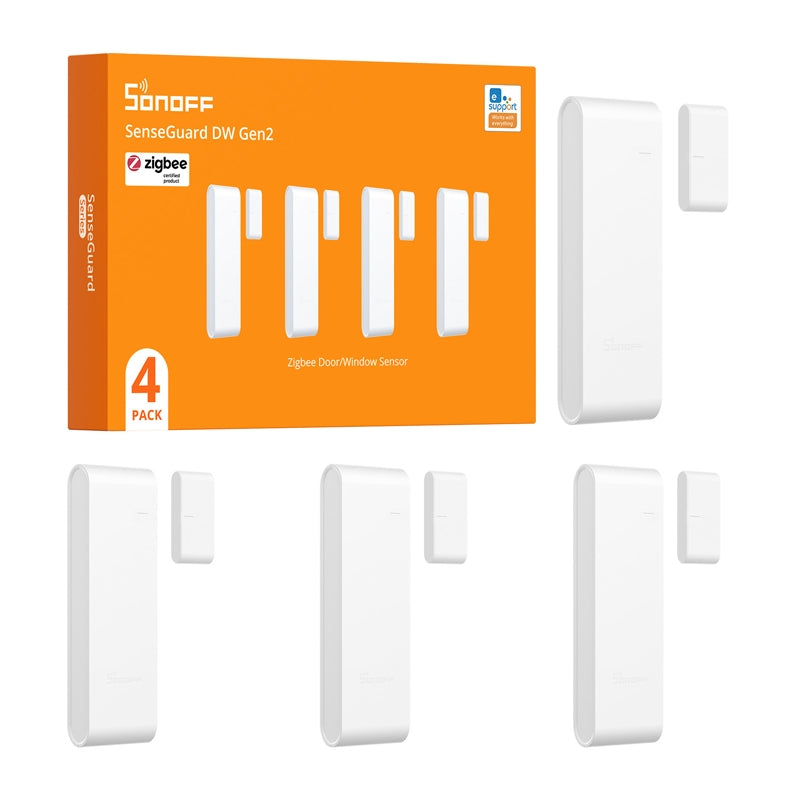 SONOFF SNZB-04PR2 Window and Door Sensor, 4-Pack - Image 2