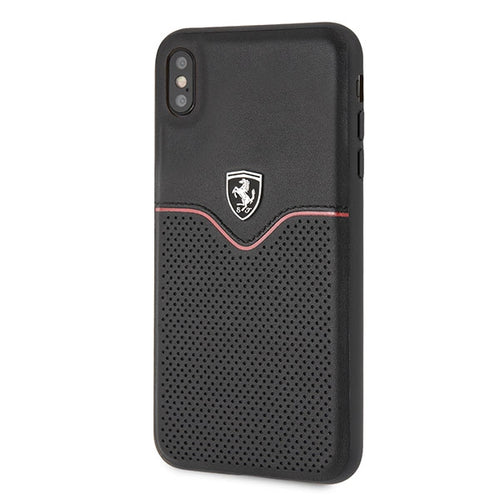 Ferrari Hardcase FEOVEHCI65BK iPhone Xs Max black/black Off Track Victory