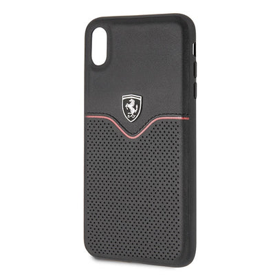Ferrari Hardcase FEOVEHCI65BK iPhone Xs Max black/black Off Track Victory
