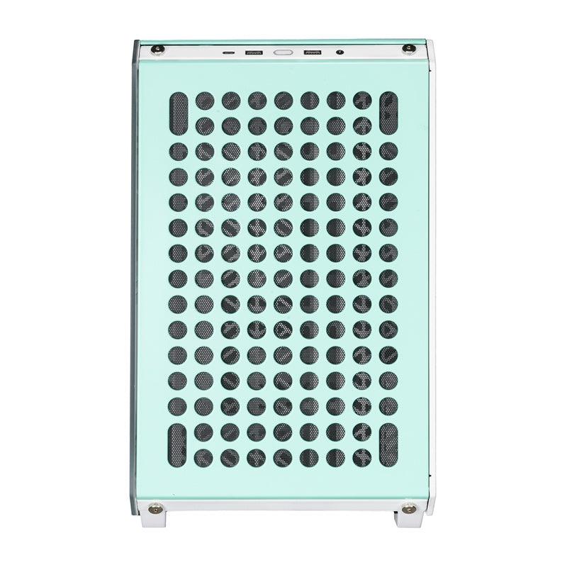 Cooler Master Qube 500 Flatpack Macaron computer case (green) - Product Image 2