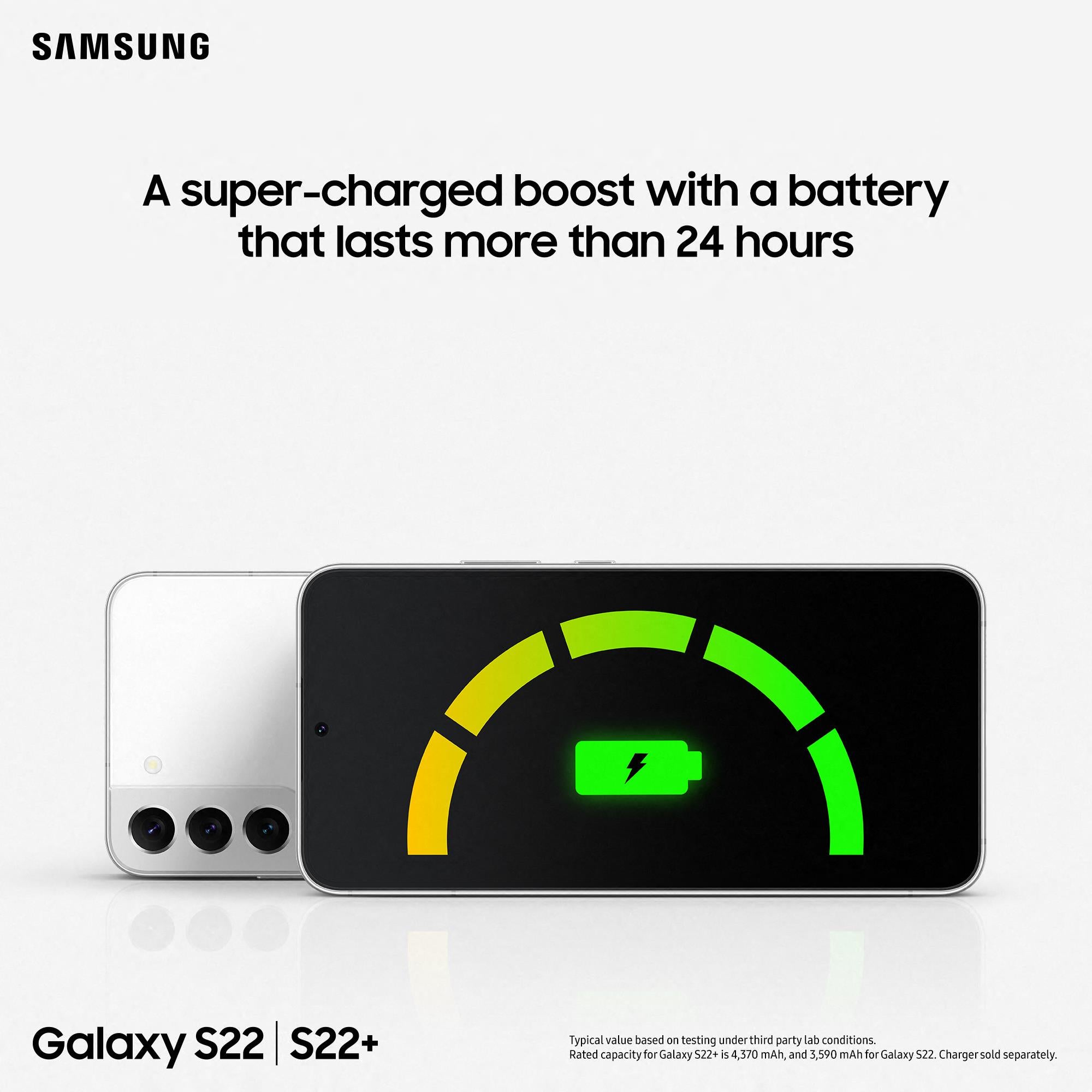 MOBILE PHONE GALAXY S22/128GB BLACK SM-S901B SAMSUNG
