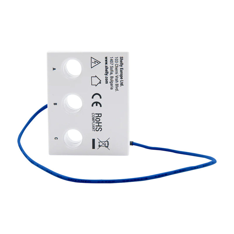 Shelly 3EM-63T Gen3 1/3-Kanal WiFi Energiezähler (Flachterminal)