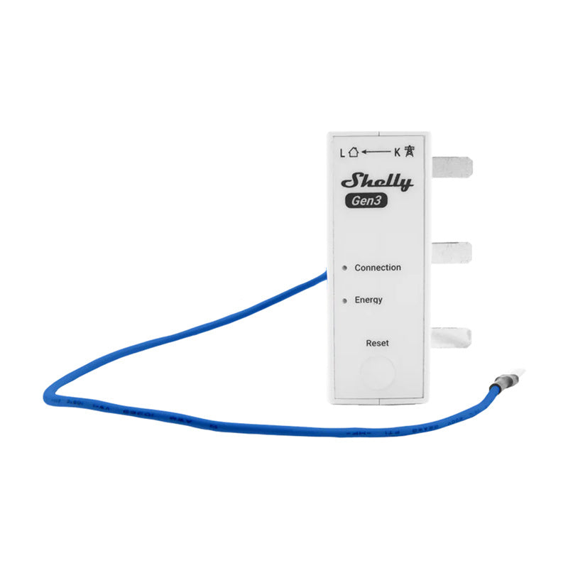 Shelly 3EM-63T Gen3 1/3-Kanal WiFi Energiezähler (Flachterminal)