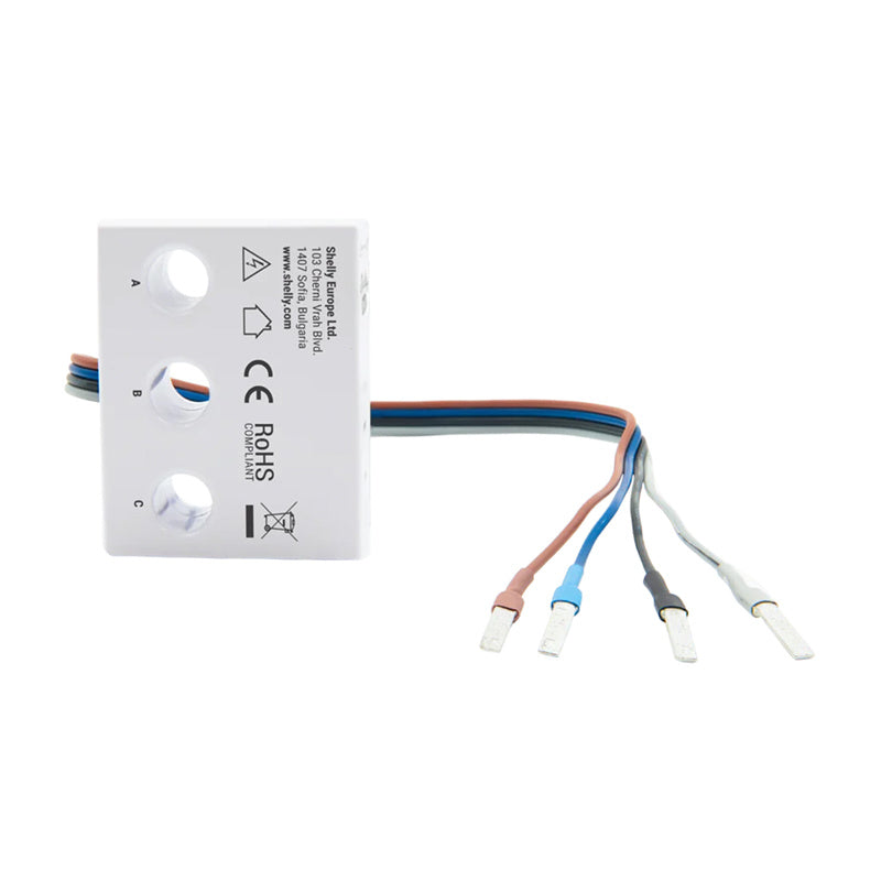 Shelly 3EM-63W Gen3 1/3-Kanal-WLAN-Energiemessgerät (kabelgebundenes Modell)