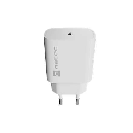 Natec Ribera USB Charger 1X USB-C 20W, White