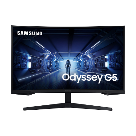 Samsung | Gaming Monitor | Odyssey G5 G51C | 27 " | VA | 16:9 | 165 Hz | 1 ms | 2560 x 1440 pixels | 300 cd/m² | HDMI po