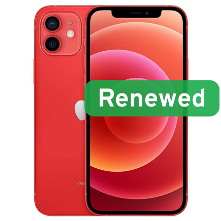Apple Renewed | Grade B | iPhone 12 | 64 GB | Red | 5G | O