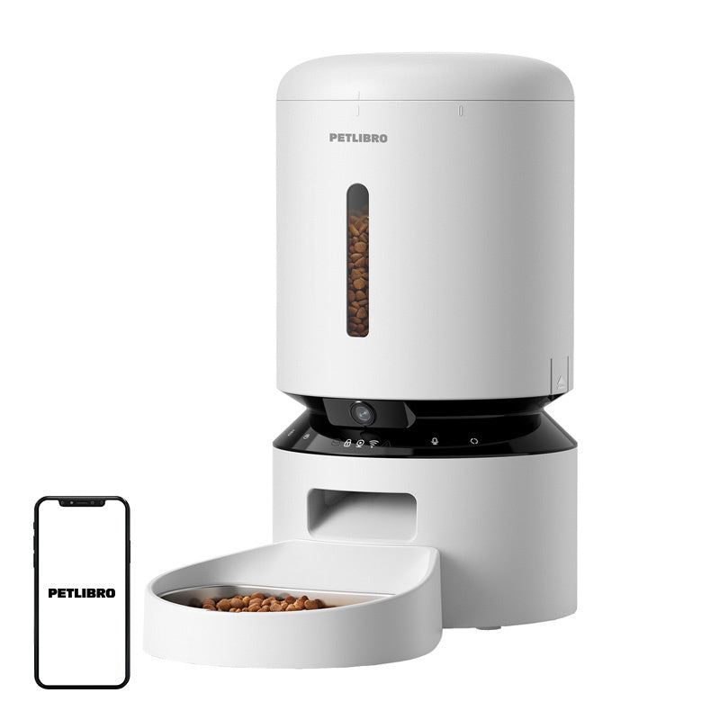 Petlibro Granary feed dispenser with camera, 5L (white) - Product Image 1