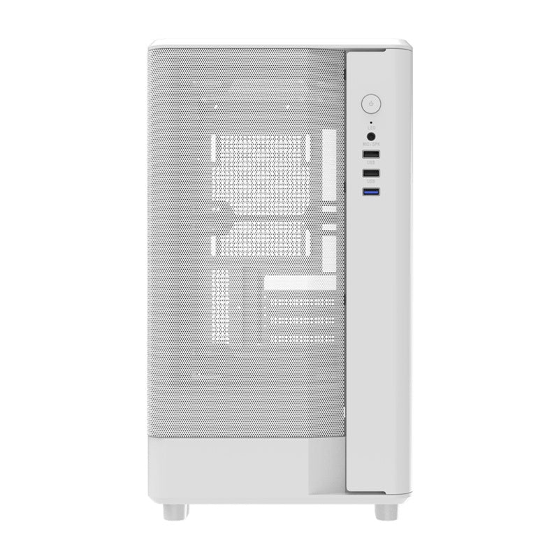 Darkflash DB330M Mesh-Computergehäuse (weiß)