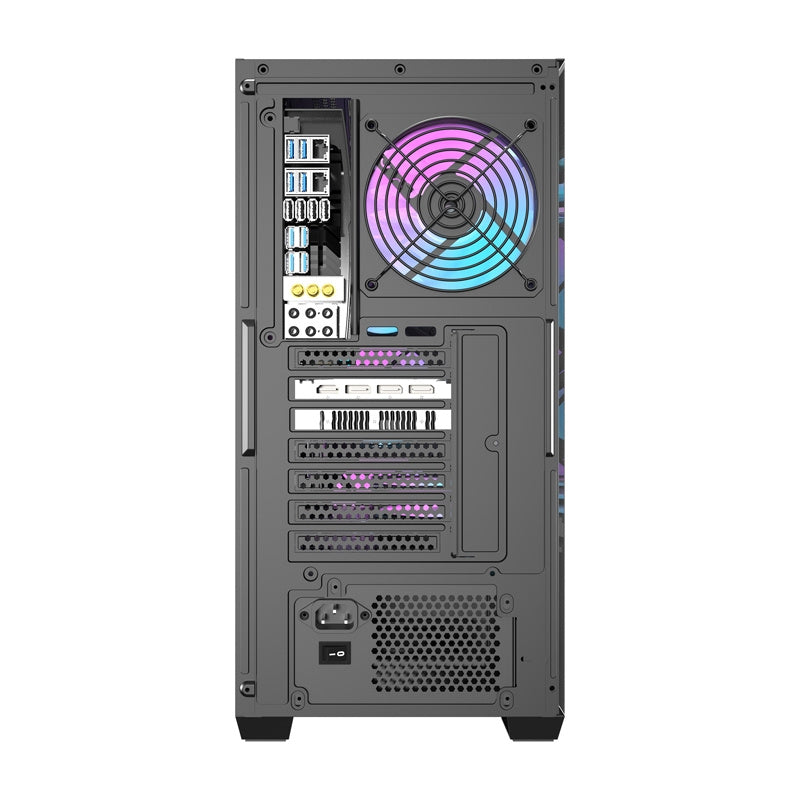 Darkflash DS900WS computer case (black) + 4 fans - Product Image 5