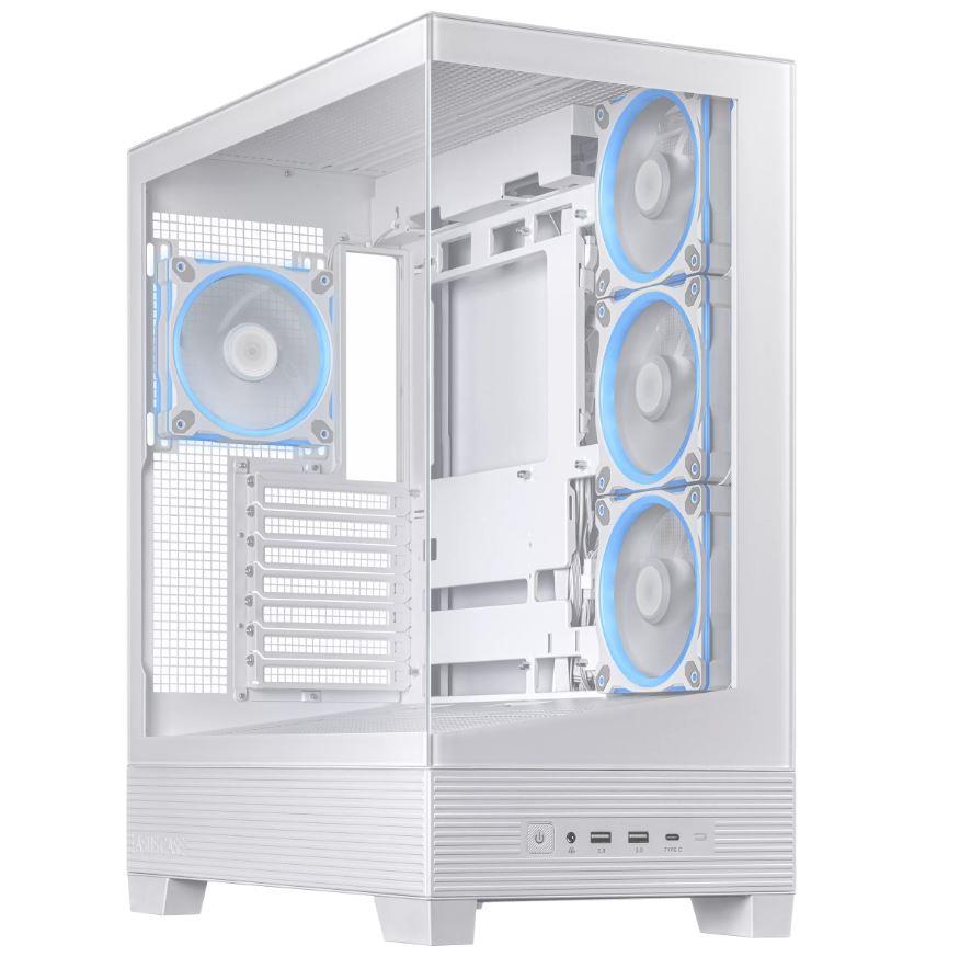 Case ASUS ASUS A31 PLUS Case MidiTower Case product features Transparent panel ATX BTX MicroATX MiniITX Colour White A31PLUSTGARGBWHITE