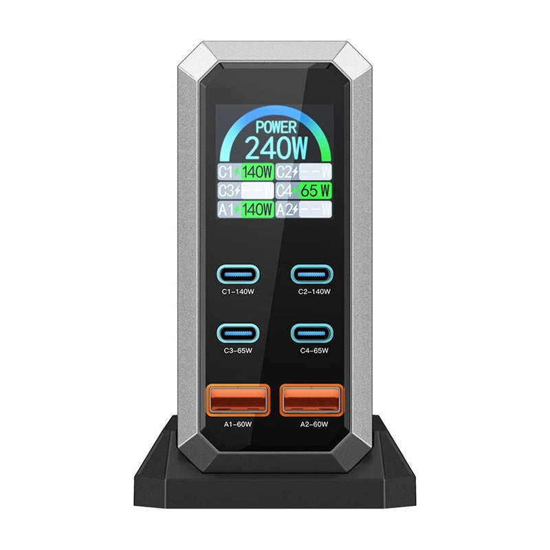 Blitzwolf BW-S31 2xUSB-A, 4xUSB-C, PD, 240W network charger. - Product Image 4
