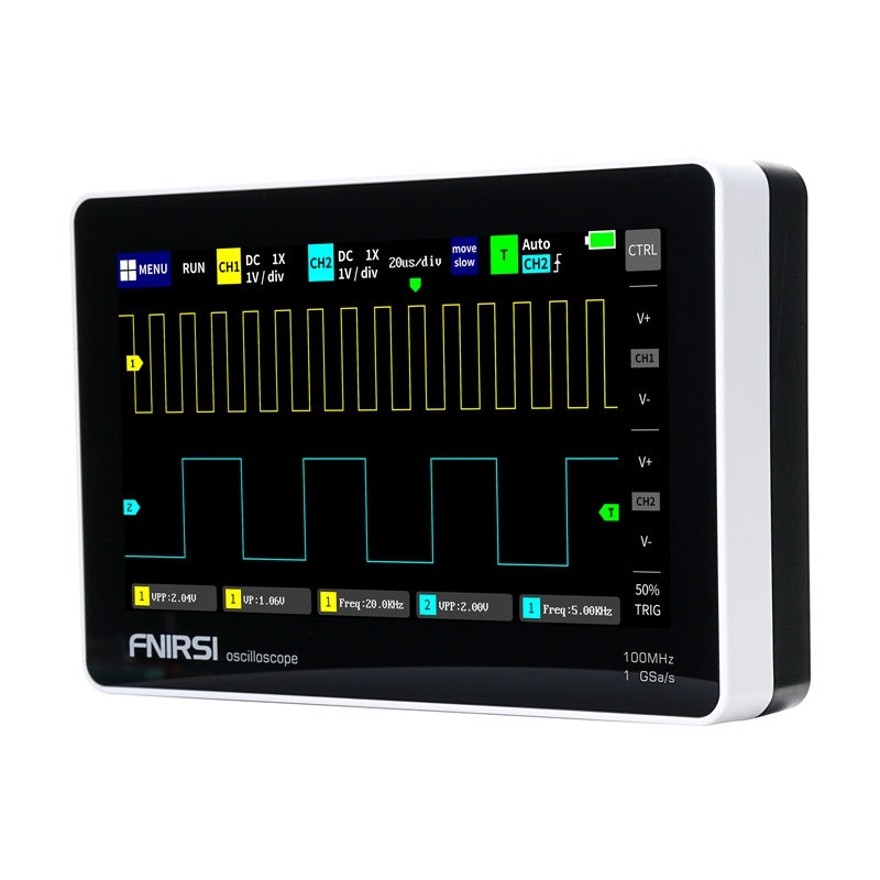 FNIRSI 1013D 7" portable tablet oscilloscope - Product Image 1