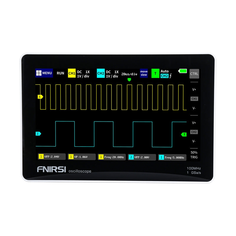 FNIRSI 1013D 7" portable tablet oscilloscope - Product Image 3