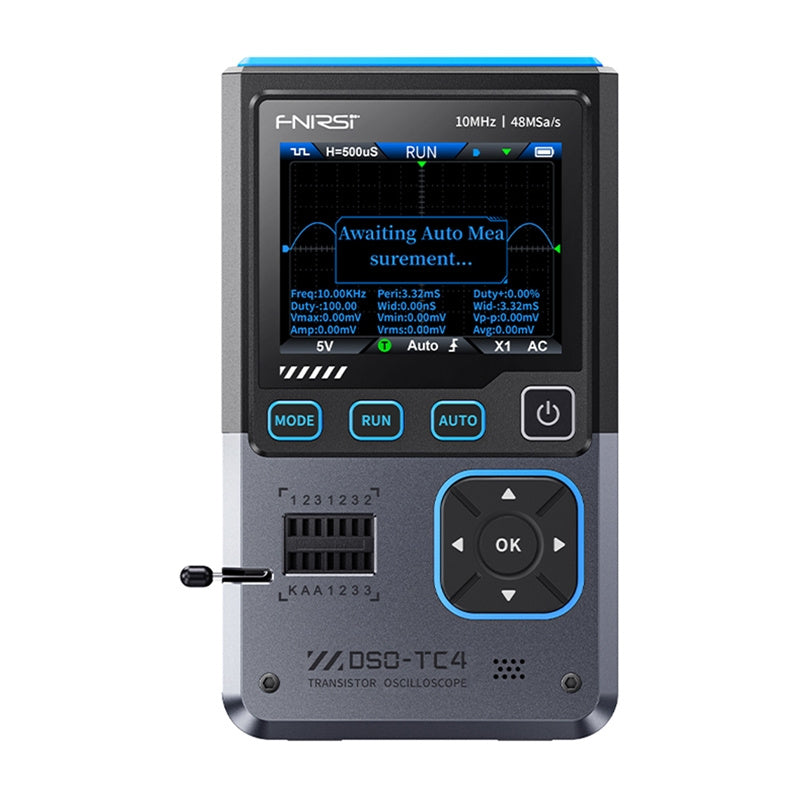 Portable 3-in-1 mini oscilloscope FNIRSI DSO-TC4 - Product Image 1
