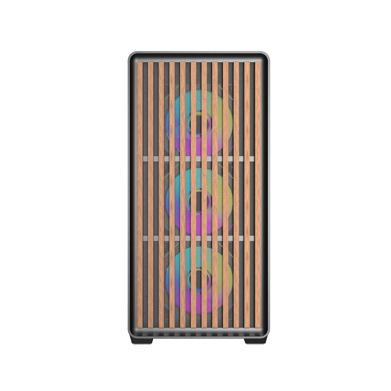Darkflash DS900WD ATX computer case (black) + 4 fans - Product Image 4
