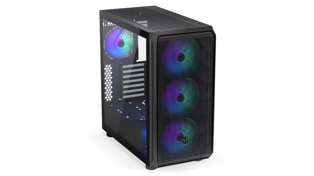 Case ENDORFY Arx 700 ARGB MidiTower Case product features Transparent panel Not included ATX MicroATX MiniITX Colour Black EY2A013
