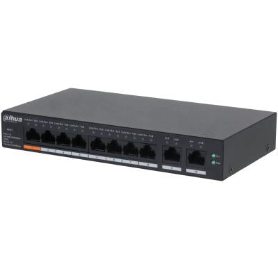 Switch DAHUA CS4010-8GT-60 Switch type Managed Switch layer L2 Form factor Desktop/Wall-Mounting 10xRJ-45 ports RJ-45 Ports Type Gigabit Ethernet (10/100/1000) Power over Ethernet (PoE) Yes 8xPower over Ethernet (PoE) ports quantity Total Power over