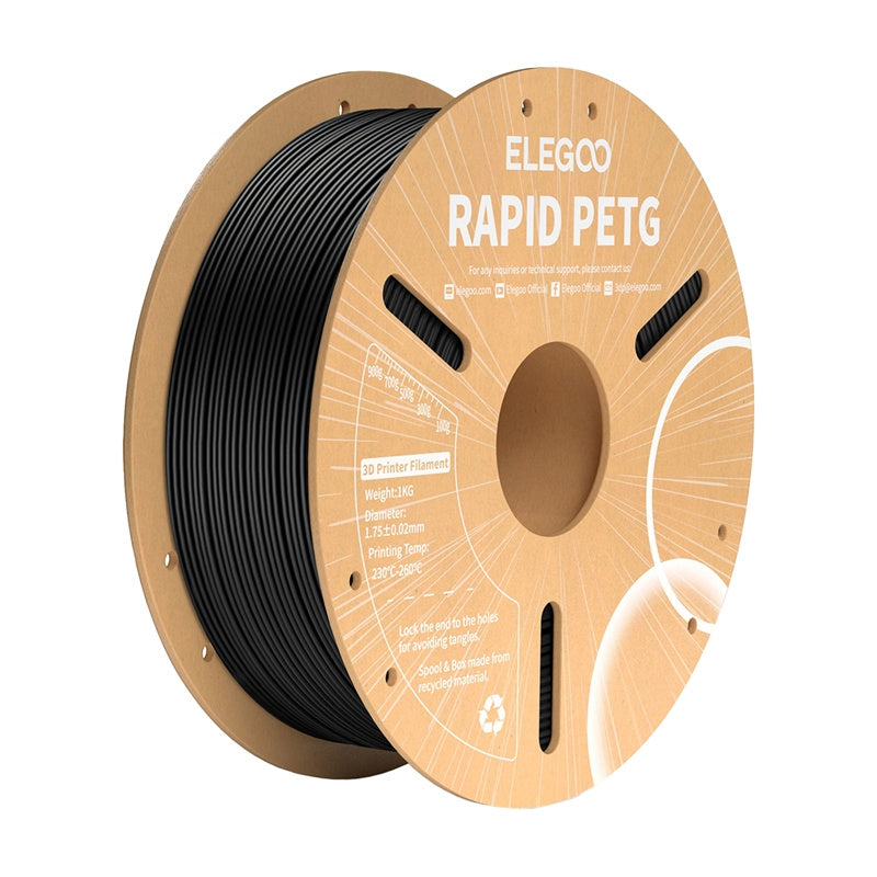 ELEGOO Rapid PETG Filament (Black) - Product Image 1