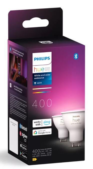 Smart Light Bulb PHILIPS Power consumption 4.2 Watts Luminous flux 400 Lumen 6500 K Bluetooth/ZigBee -20°C to 45°C 929003666502