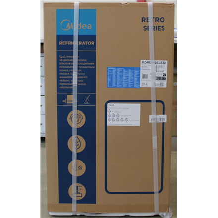 SALE OUT. Midea Refrigerator | MDRD142SLE32 | Energy efficiency class E | Free standing | Larder | Height 83.5 cm | Frid