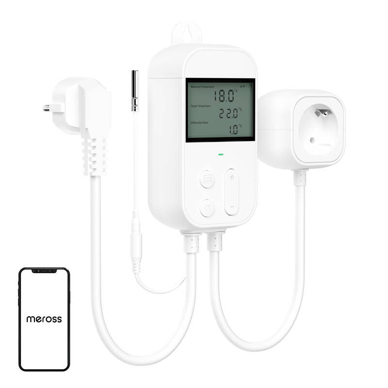 Socket thermostatic temperature controller Meross MTS960HK (HomeKit) - Image 1