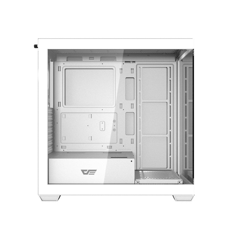 Darkflash DS900W computer case without fans (White) - Product Image 6