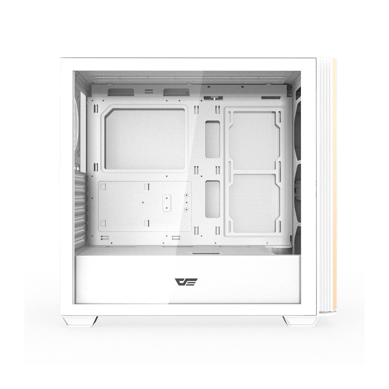 Darkflash DS900WS ATX computer case without fans (White) - Product Image 2