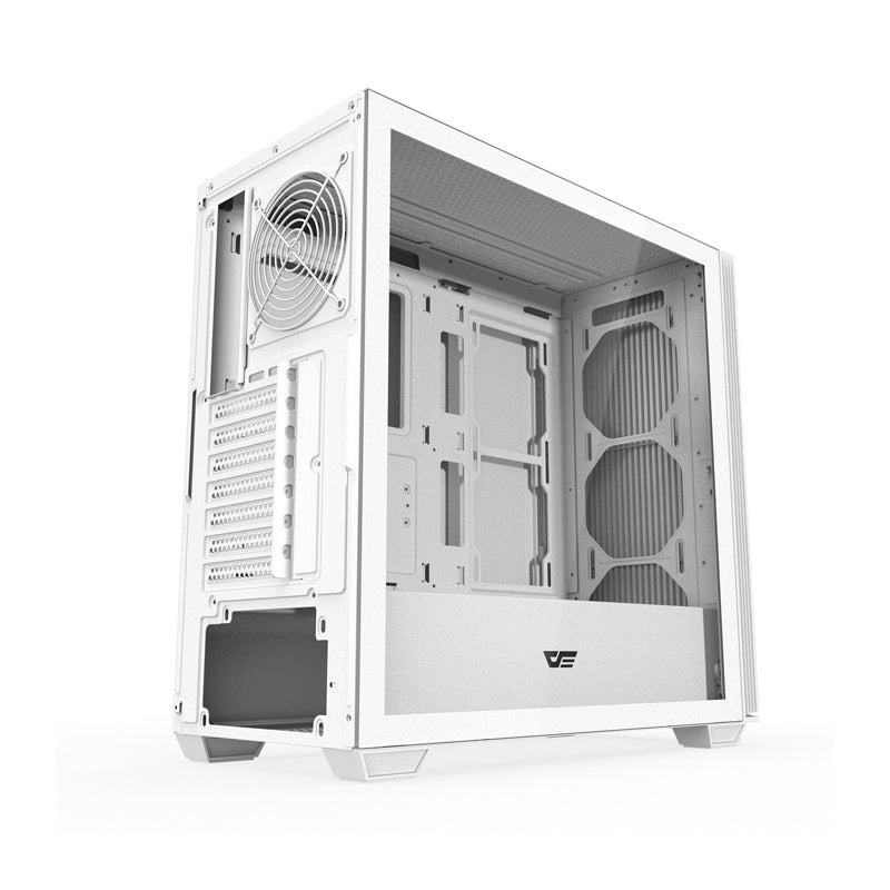 Darkflash DS900WS ATX computer case without fans (White) - Product Image 7