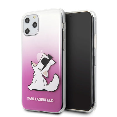 Karl Lagerfeld KLHCN65CFNRCPI iPhone 11 Pro Max hardcase różowy/pink Choupette Fun