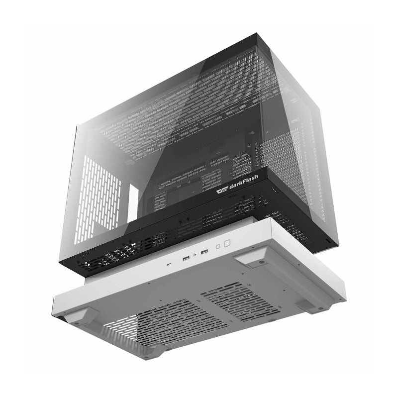 Darkflash F1 computer case (White) + 6 ARGB fans - Product Image 7