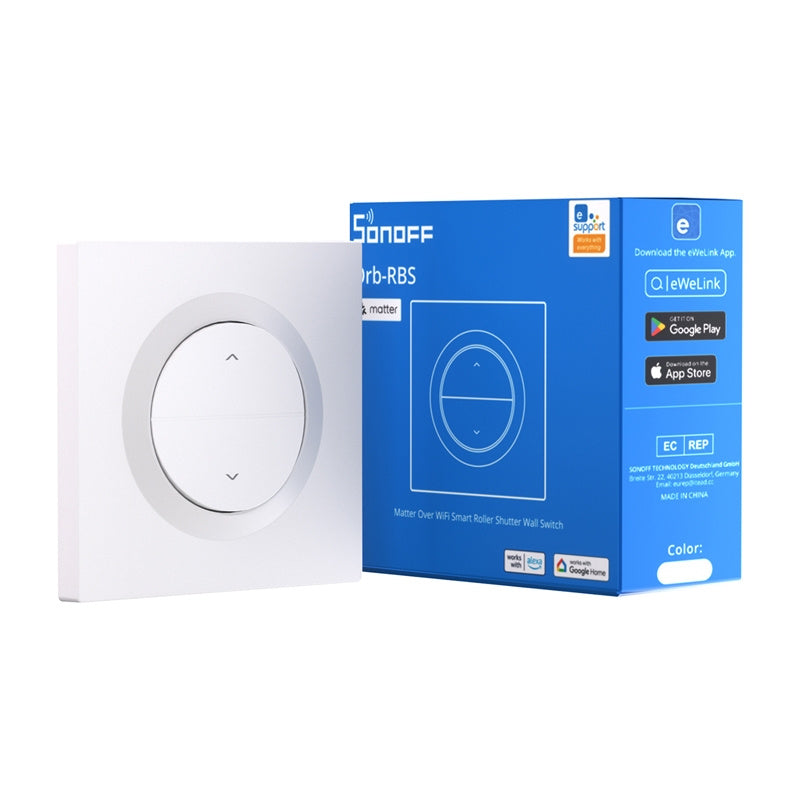 Smart Wall switch for roller shutters SONOFF MINI-RBS-E Matter - Product Image 1
