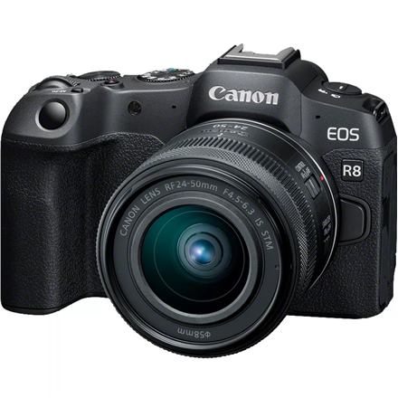Canon | EOS R8 Body + RF 24-50mm F4.5-6.3 IS STM (AIP) | Megapixel 24.2 MP | Image stabilizer | ISO sensitivity (max) 10