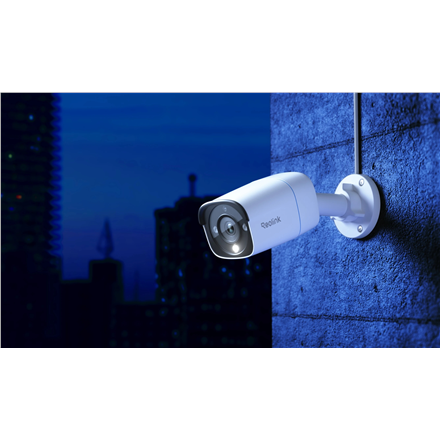 Reolink | 4K Smart PoE Camera with ColorX Night Vision | RP-PCB8M | Bullet | 8 MP | 2.8mm/F1.6 | IP67 | H.265/H.264 | Mi