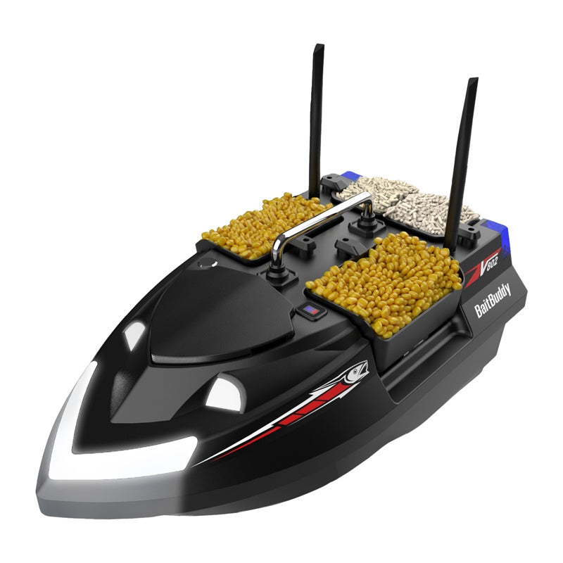 Flytec V802 12000mah bait boat (black) - Product Image 2