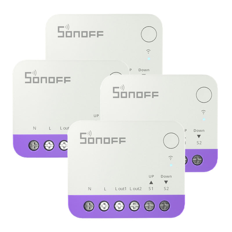 Sonoff MINI-RBS WiFi Smart Mini Roller Shutter Switch (4 pcs.) - Product Image 1