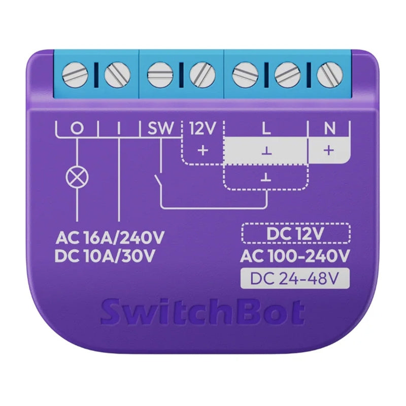 Intelligent SwitchBot Relay Switch 1 with voltage-free contact - Product Image 1